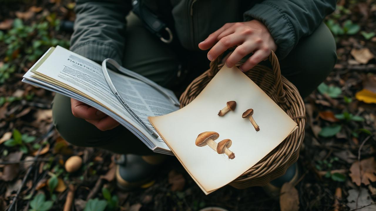 Foraging Mushrooms Without Guessing