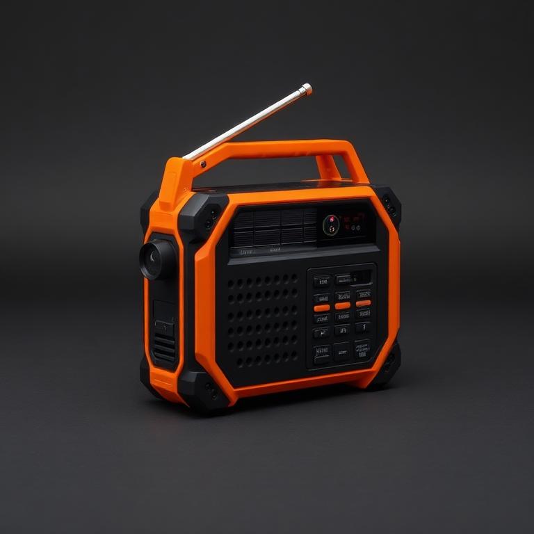 Solar & Hand-Crank Emergency Radio
