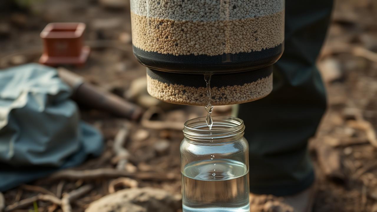 DIY Three-Stage Gravity Water Filter