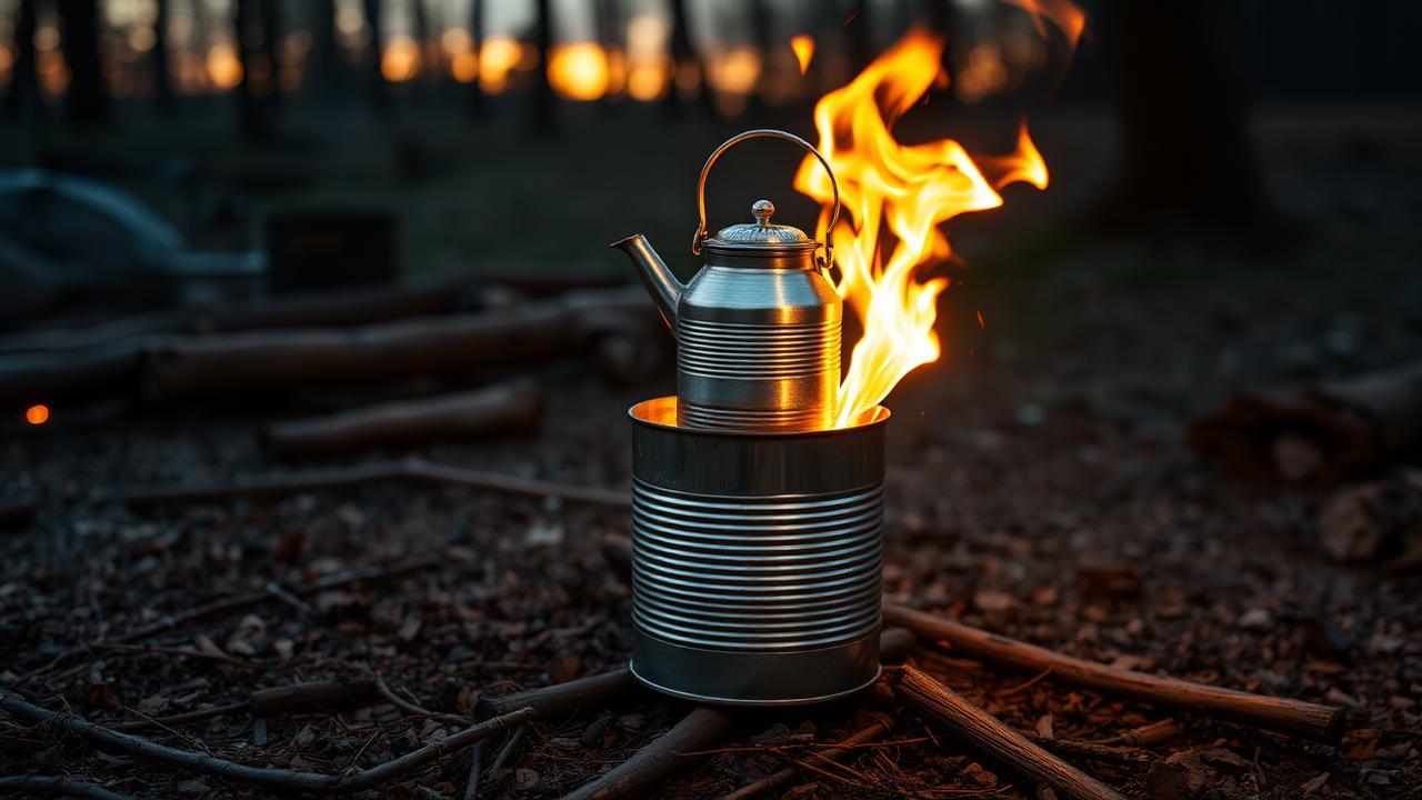 Build a Tin-Can Rocket Stove in 20 Minutes